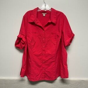 Ladies Plus Size Pink Top